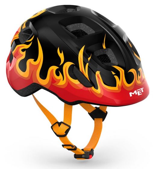 MET Hooray Kids Helmet – Flames