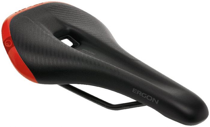 Ergon SM Pro Saddle – Black / Red
