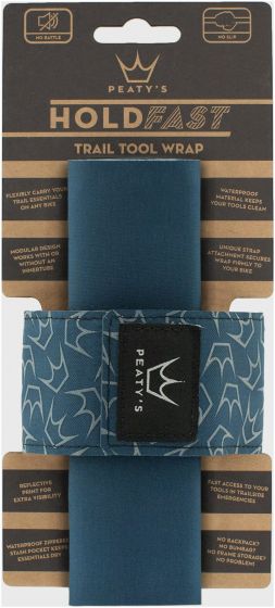 Peaty's Holdfast Trail Tool Wrap – Ocean Blue