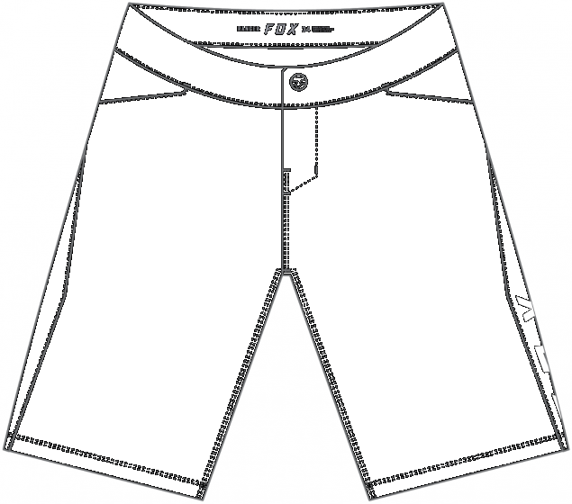 Fox Ranger Water 2023 Shorts – Black