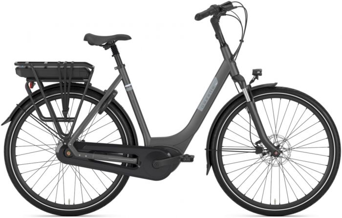 Gazelle Paris C7+ Step-Through 2025 Electric Bike – Anthracite Grey