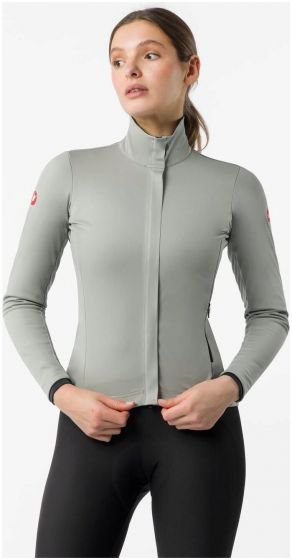 Castelli Alpha 150 Womens Jacket – Shadow / Black