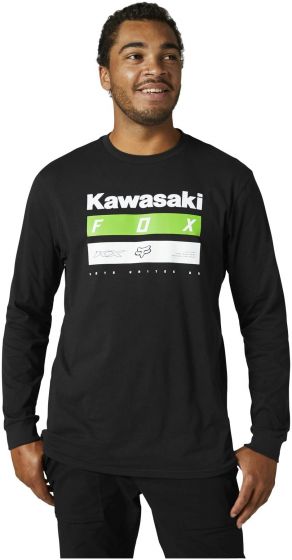 Fox Kawasaki Stripes Premium Long Sleeve T-Shirt