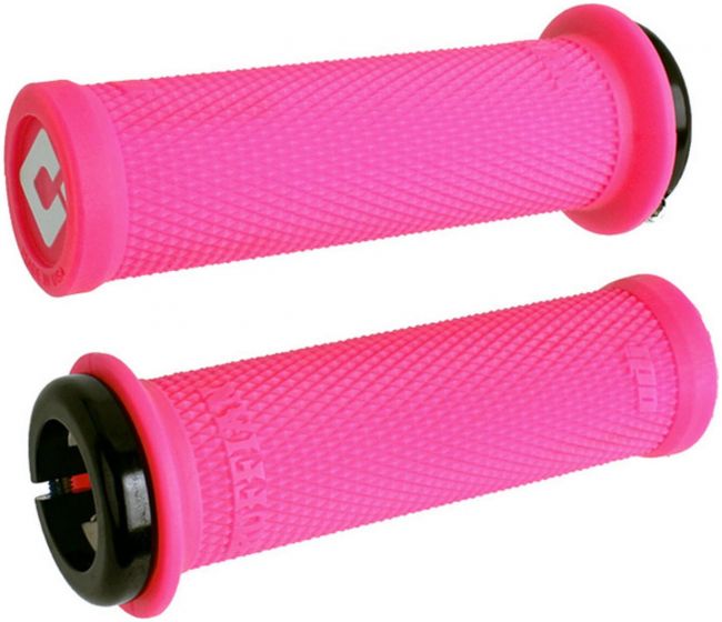 ODI Ruffian Mini v2.1 Lock On Grips – Pink