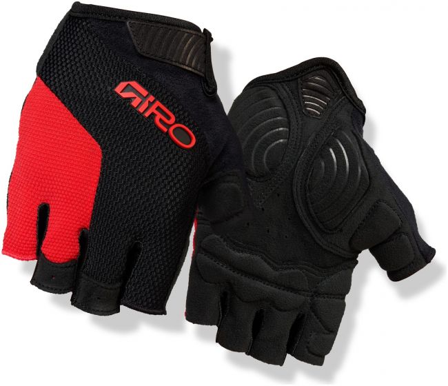 Giro Strade Dure Super Short Finger Gel Gloves – Flame Red