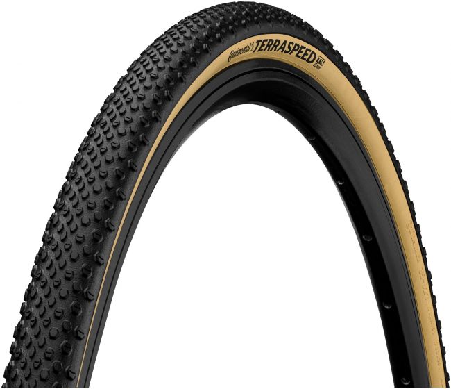 Continental Terra Speed Protection Blackchili 650b Tubeless Tyre – Black / Cream