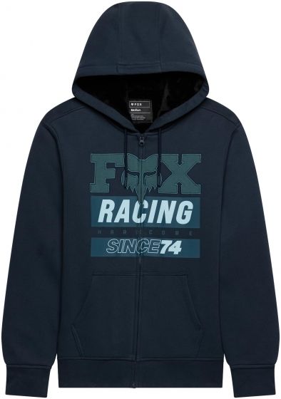 Fox Since 74 Sasquatch Fleece Zip Hoodie – Midnight