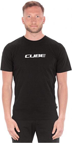 Cube Organic Classic Logo T-Shirt – Black