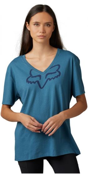 Fox Boundary Womens Short Sleeve T-Shirt – Dark Slate Blue