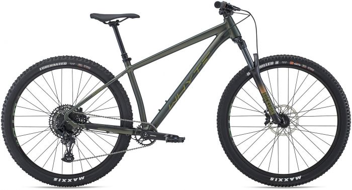 Whyte 629 V5 Bike-Matt Moss with Heather & Gold-Medium - Nearly New