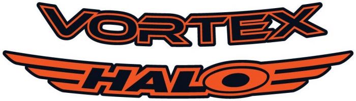 Halo Vortex Rim Decals – Orange