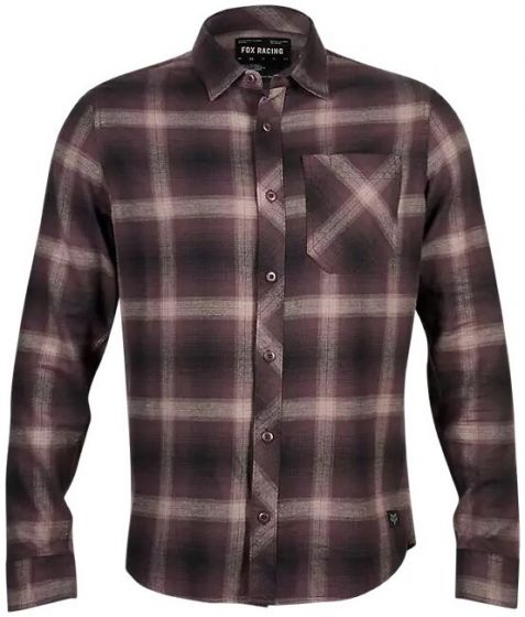 Fox Survivalist Flannel Shirt – Purple