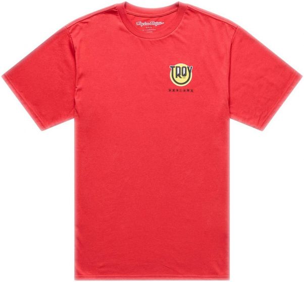 Troy Lee Happy Dayz Short Sleeve T-Shirt – Happy Dayz - Scarlet