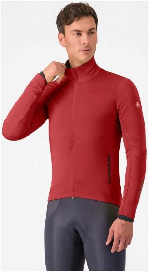 Castelli Alpha 150 Jacket – Garnet / Black