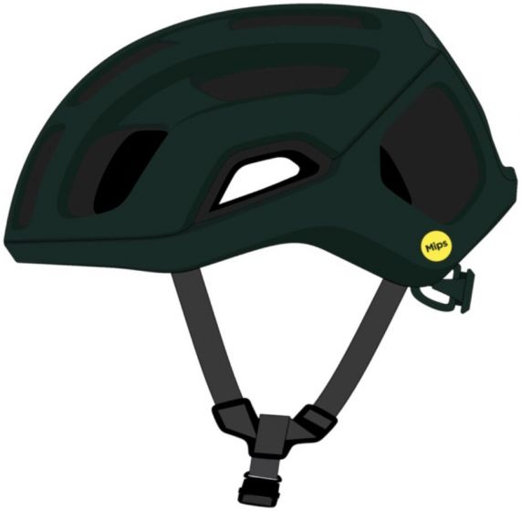 POC Ventral Air MIPS Helmet – Pargasite Green Matt