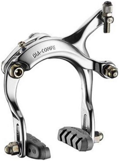 Dia-Compe 800 Dual Pivot Rim Brake Set – Silver