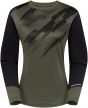 Madison Flux Trail Womens Long Sleeve Jersey – Midnight Green / Black