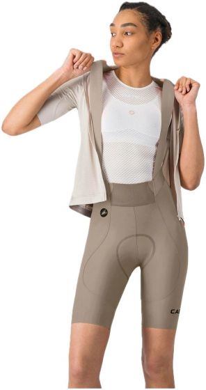 Castelli Espresso 2 Womens DT Bib Shorts – Clay