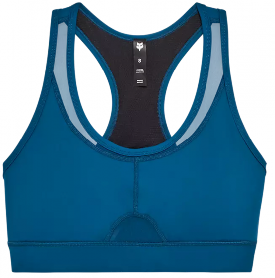 Fox Motive Womens Sports Bra – Twilight Blue, image 1 of 4