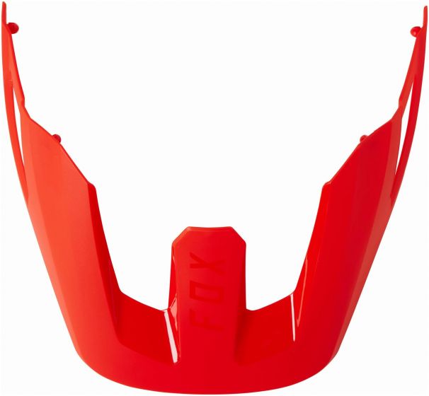 Fox Youth Mainframe Helmet Visor – Fluorescent Red