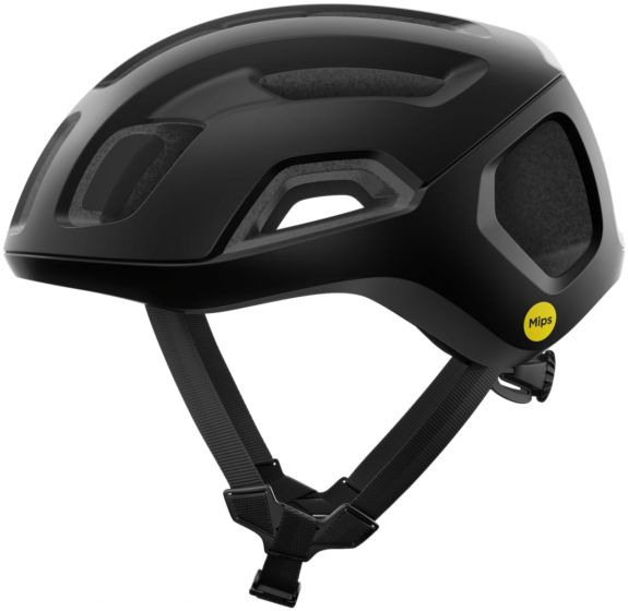 POC Ventral Air Wide Fit MIPS Helmet – Matt Uranium Black / Matt Hydrogen White