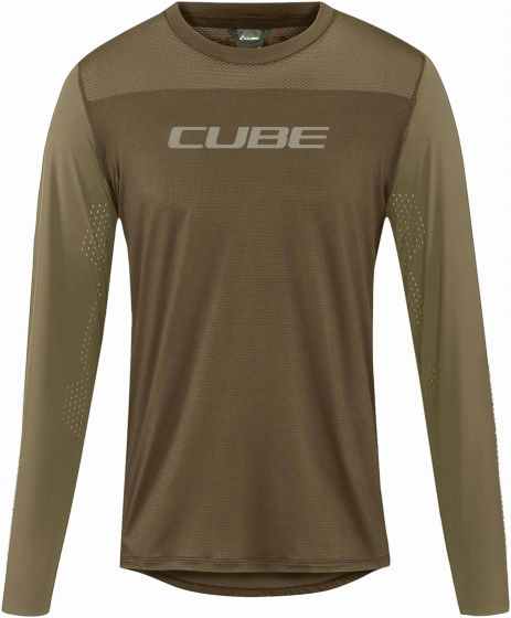Cube MTB Roundneck Pro TM Long Sleeve Jersey