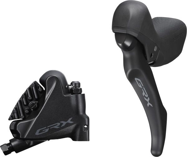 Shimano GRX ST-RX600 Hydraulic Disc Brake Lever With BR-RX400 Flat Mount Caliper