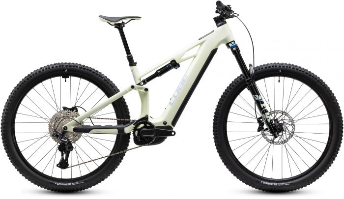 Cube Stereo Hybrid ONE44 HPC Race 800 2027 Electric Bike – Mellow Yellow / Lilac