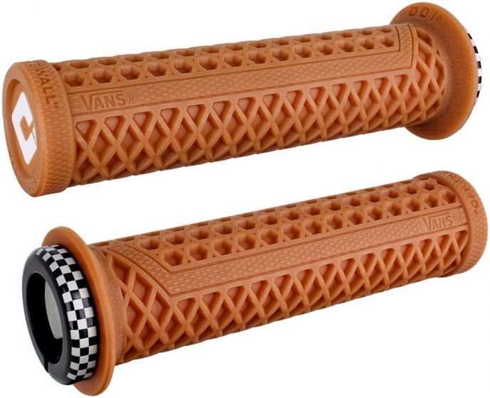 ODI Vans v2.1 Lock On Grips – Brown