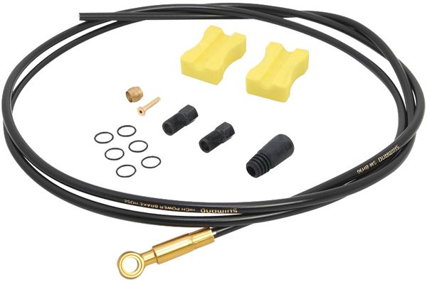 Shimano Saint M820 Disc Brake Hose – Black/Gold