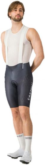 Castelli Free Aero Race S Kit Bib Shorts – Black / White