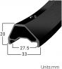 Halo Gravitas 29-Inch Rim