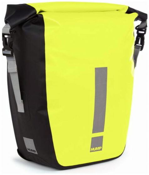 Hump Reflective Waterproof 30L Pannier Bag – Red