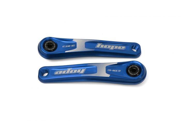 Hope E-Bike Crank Arm Set – Blue, image 1 of 7
