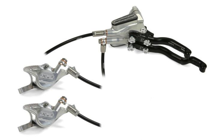 Hope Tech 3 Duo X2 Front and Rear Disc Brake – Silver
