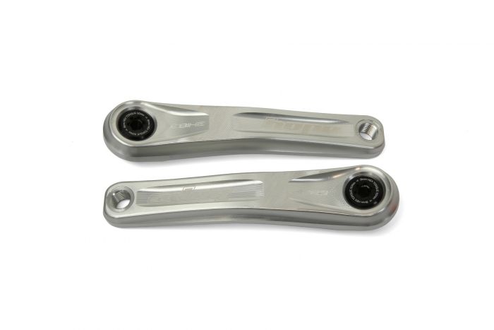 Hope E-Bike Crank Arm Set – Silver, image 1 of 7