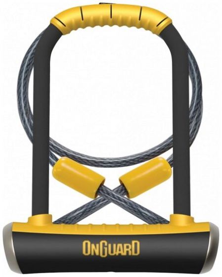 OnGuard Pitbull STD DT 8005 D-Lock – Black / Yellow