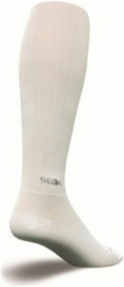 SockGuy Plain White Knee High SGX Socks
