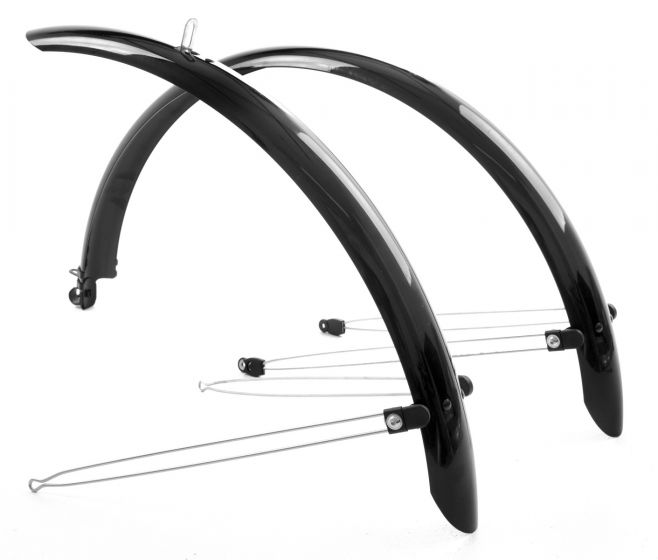 M:Part Commute 700c Full Length Mudguards – Black