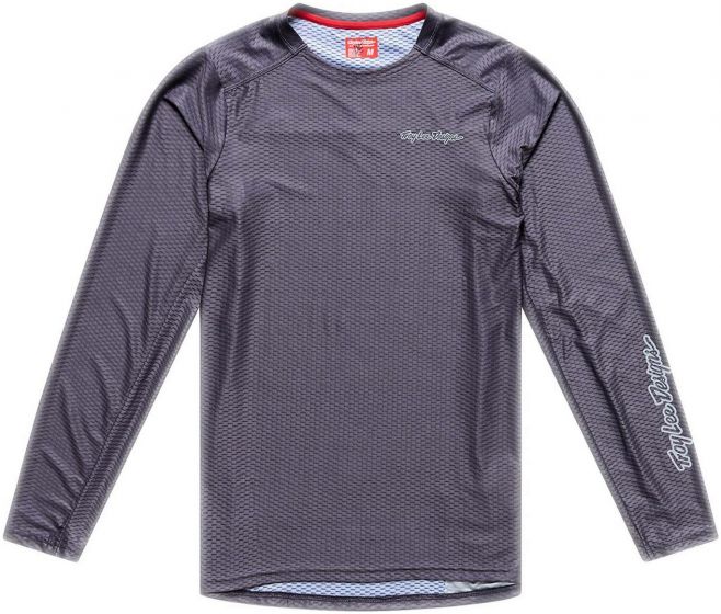 Troy Lee Skyline Pro Air Long Sleeve Jersey – Ridgeline - Carbon