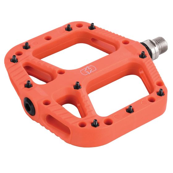 Oxford Loam 20 Nylon Flat Pedals – Orange