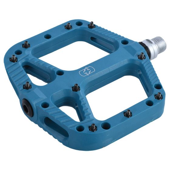 Oxford Loam 20 Nylon Flat Pedals – Blue