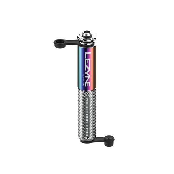 Lezyne Pocket Drive Pro Mini Pump – Neo Metallic / Silver