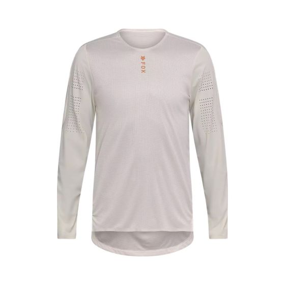 Fox Flexair Pro 2024 Long Sleeve Jersey – Vintage White, image 1 of 4