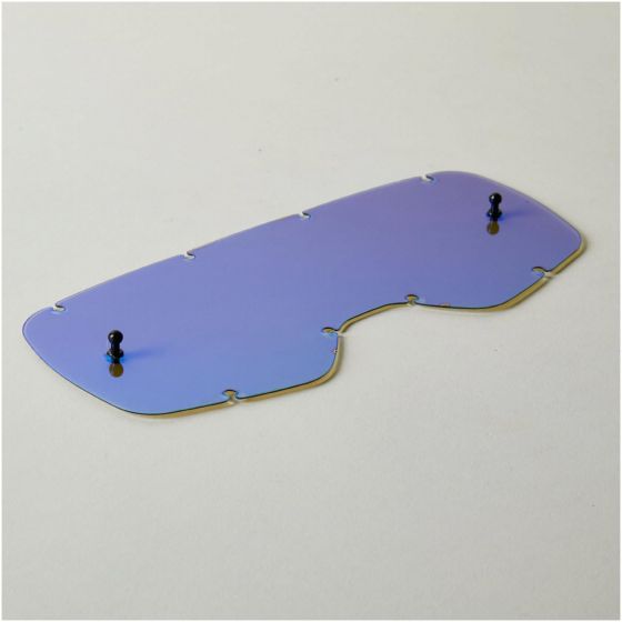 Fox Youth Airspace & Main VLS Goggles Chrome Lexan Lens – Green