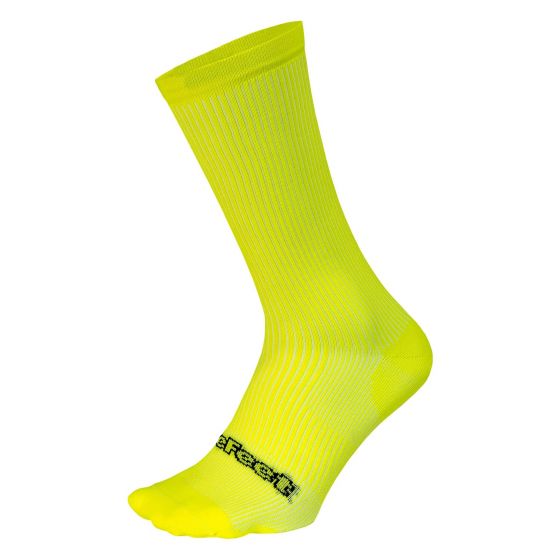 DeFeet Evo Disruptor Socks – Hi-Vis Yellow