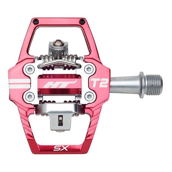 HT T2-SX Pedals – Red