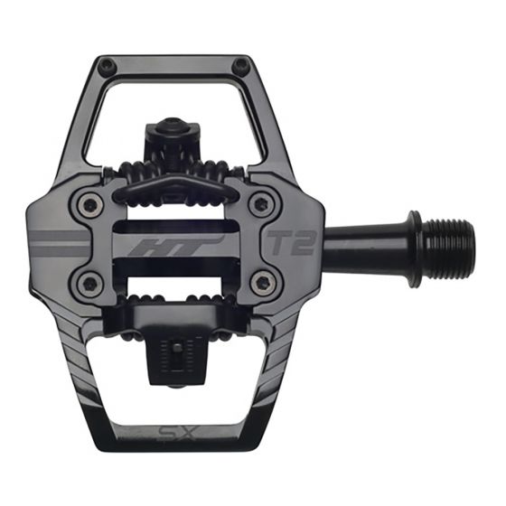 HT T2-SX Pedals – Stealth Black