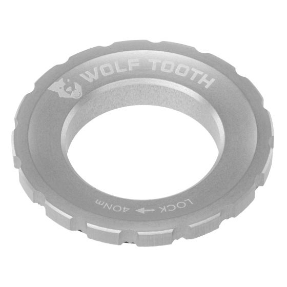 Wolf Tooth Centerlock Rotor Lockring – Silver