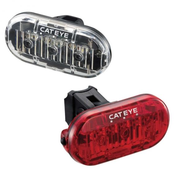 Cateye Omni 3 Front and Rear Light Set